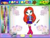 Color Fun Girl online painting games to play for fun .   www.s3dk.com  "Kids painting games"