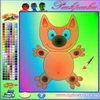 Color the Fox Free online painting games to play for fun .   www.s3dk.com  "Kids painting games"